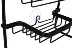 Recalma Doucherek 3 Laags - Monteren Zonder Boren - Zwart - Zuignap - Ook Voor Grote Flessen - Opbergrek Douche - 3 Etages 13 Recalma Doucherek 3 Laags - Monteren Zonder Boren - Zwart - Zuignap - Ook Voor Grote Flessen - Opbergrek Douche - 3 Etages -Badkamerartikelen Winkel 1200x802 2