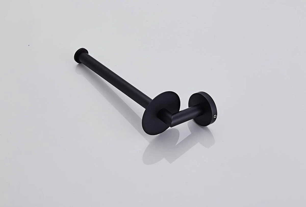 Wc Rolhouder Reserverolhouder Toiletrolhouder Voor 3 Rollen Zwart - Badkamer Accessoires - Hangend 9 Wc Rolhouder Reserverolhouder Toiletrolhouder Voor 3 Rollen Zwart - Badkamer Accessoires - Hangend - Afbeelding 7