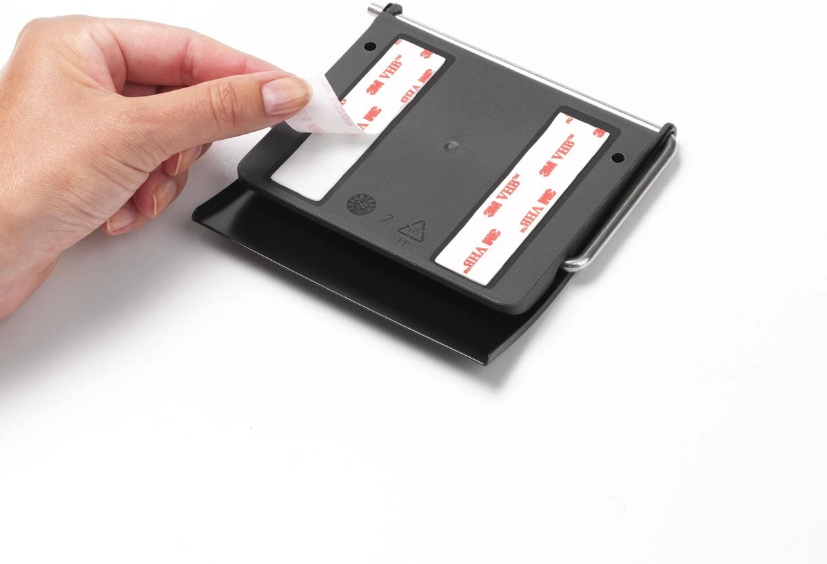 Brabantia ReNew WC Rolhouder - Met Klep - Matt Black 9 Brabantia ReNew WC Rolhouder - Met Klep - Matt Black - Afbeelding 7