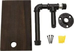 Merkloos Toiletrolhouder Met Telefoonplankje – Plankje - Toiletpapier - Zwart - WC Rolhouder – Badkamer Accesoires – Telefoonhouder -Badkamerartikelen Winkel 1200x820