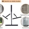 Van CODI® - 2 In 1 - Douchewisser - Vloertrekker - Multifunctioneel - Vloerwisser - Vloertrekker Met Steel - Verlengbaar - Met Ophangsysteem