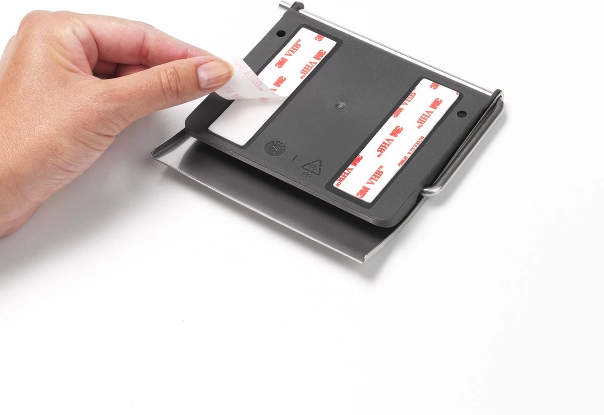 Brabantia ReNew WC Rolhouder - Met Klep - Matt Steel 9 Brabantia ReNew WC Rolhouder - Met Klep - Matt Steel - Afbeelding 7