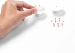 Brabantia ReNew Handdoekhaakjes - 2 Stuks - White -Badkamerartikelen Winkel 1200x842 1