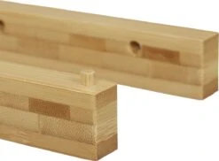 Relaxdays Toiletrolhouder Bamboe - Wc Rolhouder Zonder Boren - Closetrolhouder Muur Modern -Badkamerartikelen Winkel 1200x885