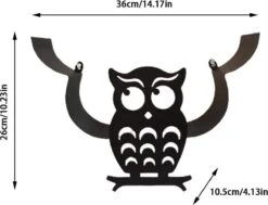 Sens Design Toiletrolhouder – Wc Rolhouder – Hangend - Uil -Badkamerartikelen Winkel 1200x917