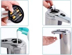 Merkloos Automatische Foam Dispenser - Schuim - Zeep - Vloeistofdispenser - Hygiëne - Bewegingssensor - Schuimzeep Dispenser - Zeeppompje -Badkamerartikelen Winkel 1200x921 1