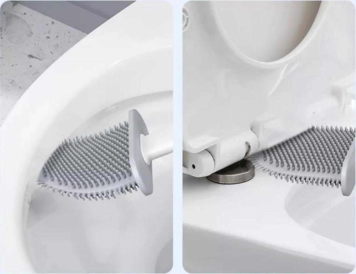 Merkloos WC Borstel Met Houder Zwart - Zwarte Toiletborstel - Duurzame Wc Borstel - Duurzame Toiletborstel 7 Merkloos WC Borstel Met Houder Zwart - Zwarte Toiletborstel - Duurzame Wc Borstel - Duurzame Toiletborstel - Afbeelding 5
