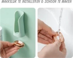Happy Goodz Houder - Elektrische Tandenborstelhouder - GRIJS 1 Stuk - Flexibele Siliconen - Hangend Aan De Muur Zonder Boren - Geschikt Voor Oral-b & Philips Sonicare - Toothbrush Holder -Badkamerartikelen Winkel 1200x946
