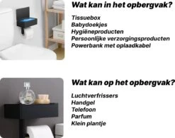 SHATY® WC Rolhouder - Toiletrolhouder - Opbergvak - Bakje - Plankje - Zonder Boren- WC Papier Houder - Toilet Papier Houder - Zwart - Badkameraccessoire - Toiletaccessoire - Inclusief Handoekhaak 13 SHATY® WC Rolhouder - Toiletrolhouder - Opbergvak - Bakje - Plankje - Zonder Boren- WC Papier Houder - Toilet Papier Houder - Zwart - Badkameraccessoire - Toiletaccessoire - Inclusief Handoekhaak -Badkamerartikelen Winkel 1200x947