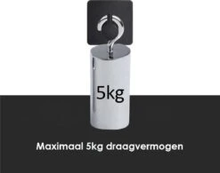 Merkloos Handdoekhaak Set Van 4 Stuks Zonder Boren RVS Zwart Vierkant Zelfklevend Badjas Theedoek Hanger Keuken Badkamer Handdoek Haakjes -Badkamerartikelen Winkel 1200x947 5