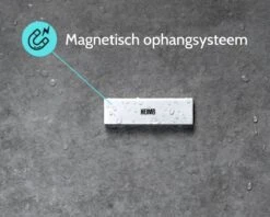 Douchewisser Wit Met Magneetstrip - Badkamer Accessoires - Raamwisser - Trekker Douche - Silicone - 21cm X 20cm -Badkamerartikelen Winkel 1200x960 3