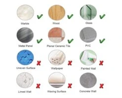 Handdoekhaak Set Zonder Boren RVS Vierkant Zelfklevend - Badjas - Theedoek Hanger - Keuken - Badkamer - Handdoek Haakjes -Badkamerartikelen Winkel 1200x966 2