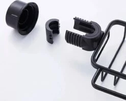 MLN Basics® Doucherek | Zwart | Zonder Boren Of Zuignap -Badkamerartikelen Winkel 1200x967 2