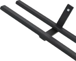 LOFT42 Jef Reserverolhouder - Zwart Metaal - 51x10x13 -Badkamerartikelen Winkel 1200x973