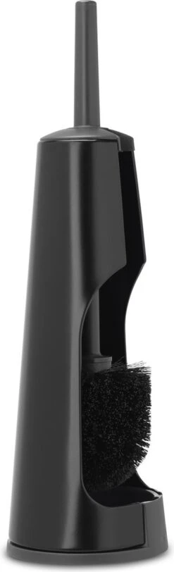 Brabantia ReNew WC Borstel - Met Houder - Matt Black -Badkamerartikelen Winkel 365x1200 2