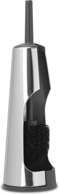 Brabantia ReNew WC Borstel - Met Houder - Matt Steel -Badkamerartikelen Winkel 367x1200