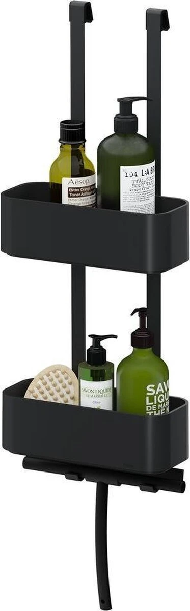 Tiger 2-Store - Ophangbaar Doucherek 25 Cm - Zwart 3 Tiger 2-Store - Ophangbaar Doucherek 25 Cm - Zwart