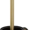 Tiger Tune - Toiletborstel Met Houder - Messing Geborsteld / Zwart 1 Tiger Tune - Toiletborstel Met Houder - Messing Geborsteld / Zwart -Badkamerartikelen Winkel 383x1200