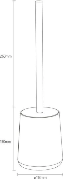 Sealskin Earth - Toiletborstel Met Houder Vrijstaand - Eiken -Badkamerartikelen Winkel 428x1200 1