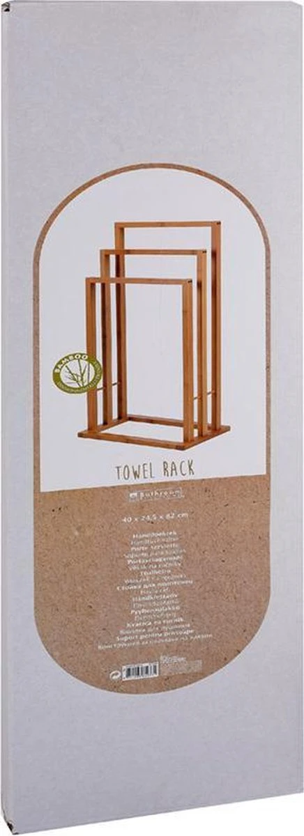 Handdoekrek Bamboe TrioBathroom Solutions 7 Handdoekrek Bamboe TrioBathroom Solutions - Afbeelding 5