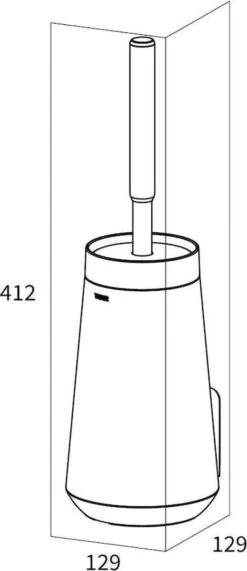 Tiger Tess - Toiletborstelhouder Met Swoop® Borstel Flexibel - Zwart / Antraciet -Badkamerartikelen Winkel 519x1200 1