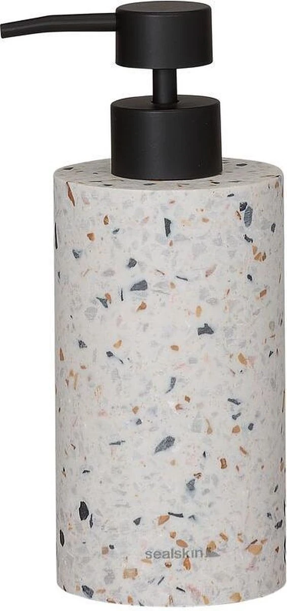 Sealskin Blend Zeepdispenser 260 Ml Vrijstaand - Terrazzo 3 Sealskin Blend Zeepdispenser 260 Ml Vrijstaand - Terrazzo
