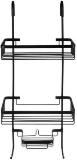 Recalma Doucherek 3 Laags - Monteren Zonder Boren - Zwart - Zuignap - Ook Voor Grote Flessen - Opbergrek Douche - 3 Etages 10 Recalma Doucherek 3 Laags - Monteren Zonder Boren - Zwart - Zuignap - Ook Voor Grote Flessen - Opbergrek Douche - 3 Etages -Badkamerartikelen Winkel 581x1200