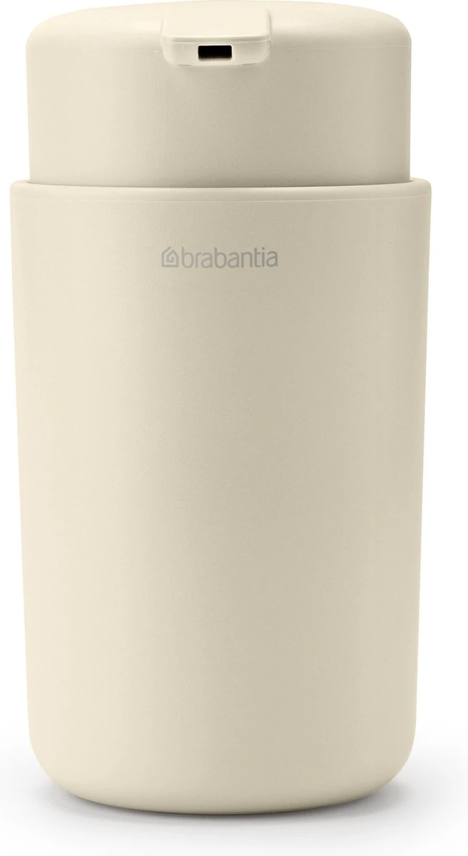 Brabantia ReNew Zeepdispenser - 250 Ml - Soft Beige 3 Brabantia ReNew Zeepdispenser - 250 Ml - Soft Beige