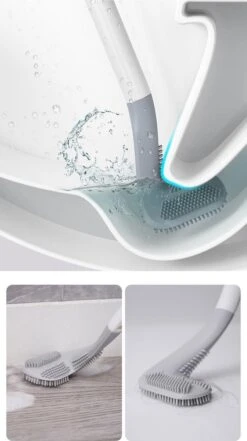 Bradey Toiletborstel Siliconen - WC Borstel Met Houder - Optimale Hygiëne - Golfclub-vorm - Komt In Alle Hoeken 19 Bradey Toiletborstel Siliconen - WC Borstel Met Houder - Optimale Hygiëne - Golfclub-vorm - Komt In Alle Hoeken -Badkamerartikelen Winkel 672x1200 3