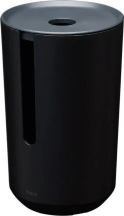 Tiger Tess - Reserverolhouder Met Deksel - Vrijstaand - Zwart / Antraciet 12 Tiger Tess - Reserverolhouder Met Deksel - Vrijstaand - Zwart / Antraciet -Badkamerartikelen Winkel 688x1200