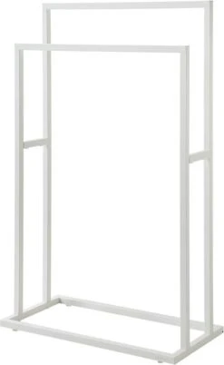 Sealskin Carré - Handdoekrek Vrijstaand - Wit -Badkamerartikelen Winkel 737x1200