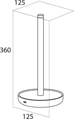 Tiger Urban - Reserverolhouder Vrijstaand - Zwart 17 Tiger Urban - Reserverolhouder Vrijstaand - Zwart -Badkamerartikelen Winkel 752x1200 1