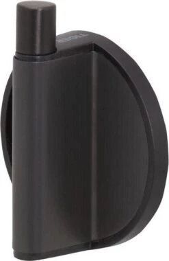 Tiger Tune - Handdoekhaak - Zwart Metaal Geborsteld / Zwart