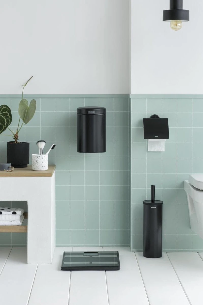 Brabantia WC Borstel - Met Houder - Matt Black 5 Brabantia WC Borstel - Met Houder - Matt Black - Afbeelding 3