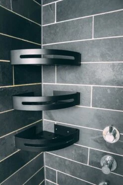 Sens Design Doucherekjes Set Van 3 - Doucherek Zonder Boren - Zwart -Badkamerartikelen Winkel 799x1200 24