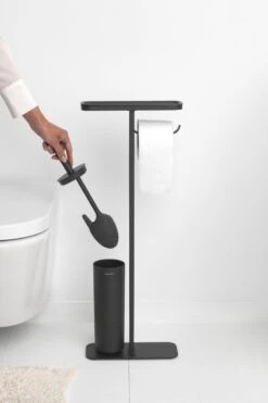 Brabantia MindSet Toiletbutler - Mineral Infinite Grey -Badkamerartikelen Winkel 800x1200 31