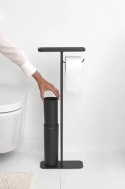 Brabantia MindSet Toiletbutler - Mineral Infinite Grey -Badkamerartikelen Winkel 800x1200 34