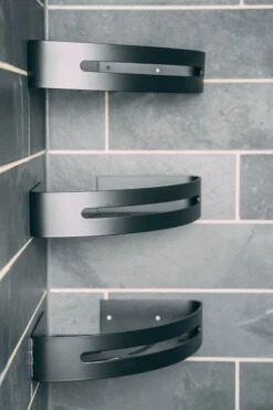 Sens Design Doucherekjes Set Van 3 - Doucherek Zonder Boren - Zwart -Badkamerartikelen Winkel 800x1200 43