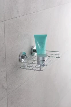 WENKO Vacuum-Loc Doucherek Chroom - Bevestigen Zonder Boren -Badkamerartikelen Winkel 800x1200 48