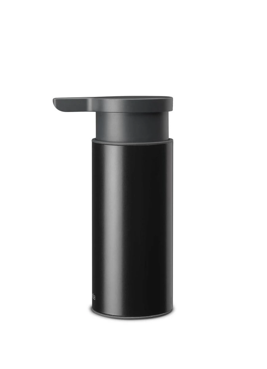 Brabantia Zeepdispenser - 200 Ml - Matt Black 5 Brabantia Zeepdispenser - 200 Ml - Matt Black - Afbeelding 3