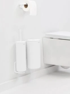 Brabantia MindSet Toiletaccessoires Set Van 3 - Mineral Fresh White -Badkamerartikelen Winkel 897x1200