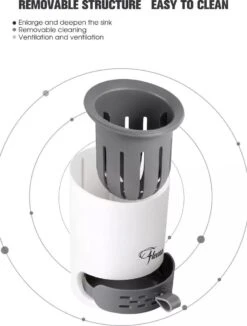 Fleau Luxe WC Borstel Met Houder - Siliconen Toiletborstel - Hygiënisch & Antibacterieel - Vrijstaand Of Hangend - Wit -Badkamerartikelen Winkel 910x1200 2