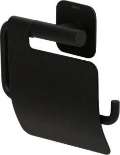 Tiger Colar - Toiletrolhouder Met Klep - Zwart -Badkamerartikelen Winkel 929x1200