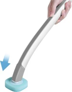 SuperClean Vrijstaande Wc Borstel - Inclusief 8 Pads