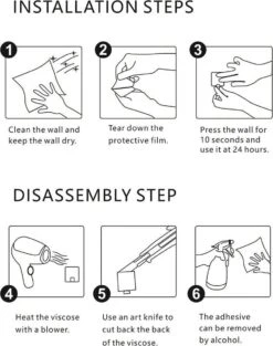 Merkloos Handdoekhaakjes - 3 In 1 Handdoekhaak - Wandhaak - Muurhaak - Zwart 19 Merkloos Handdoekhaakjes - 3 In 1 Handdoekhaak - Wandhaak - Muurhaak - Zwart -Badkamerartikelen Winkel 948x1200 4