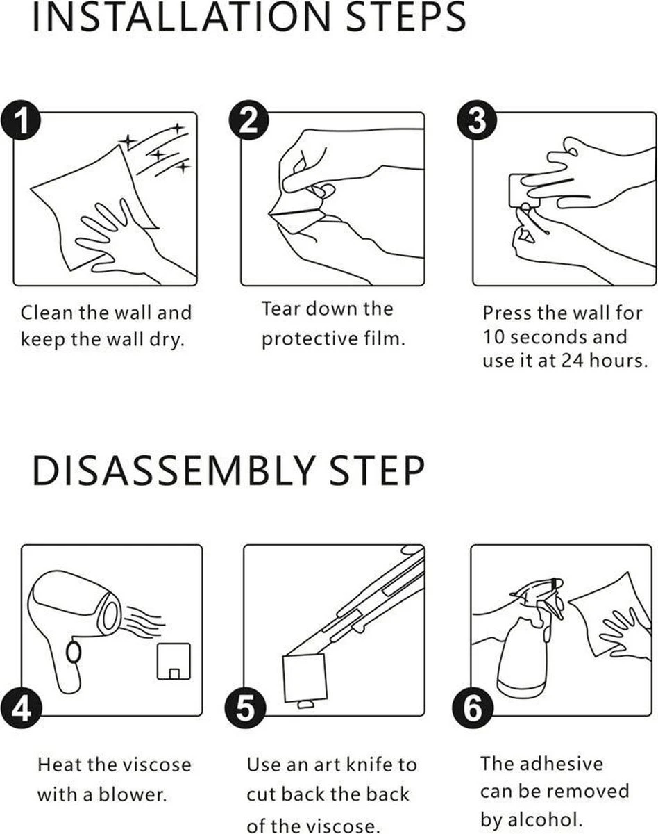 Merkloos Handdoekhaakjes - 3 In 1 Handdoekhaak - Wandhaak - Muurhaak - Zwart 9 Merkloos Handdoekhaakjes - 3 In 1 Handdoekhaak - Wandhaak - Muurhaak - Zwart - Afbeelding 7