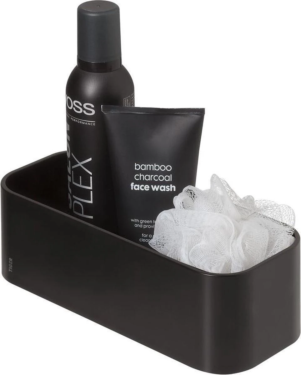 Tiger 2-Store - Wandrekje / Douchemandje - 25 Cm - Zwart 14 Tiger 2-Store - Wandrekje / Douchemandje - 25 Cm - Zwart - Afbeelding 12