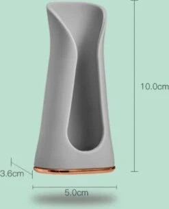 Happy Goodz Houder - Elektrische Tandenborstelhouder - GRIJS 1 Stuk - Flexibele Siliconen - Hangend Aan De Muur Zonder Boren - Geschikt Voor Oral-b & Philips Sonicare - Toothbrush Holder -Badkamerartikelen Winkel 972x1200 2